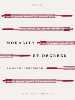 cover image of Morality by Degrees